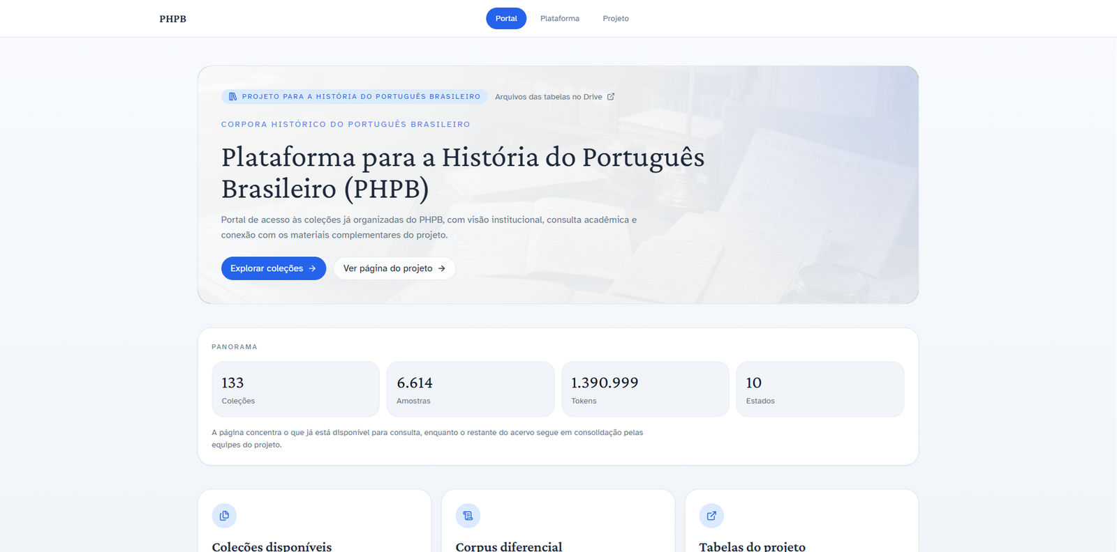 Portal do PHPB Hub